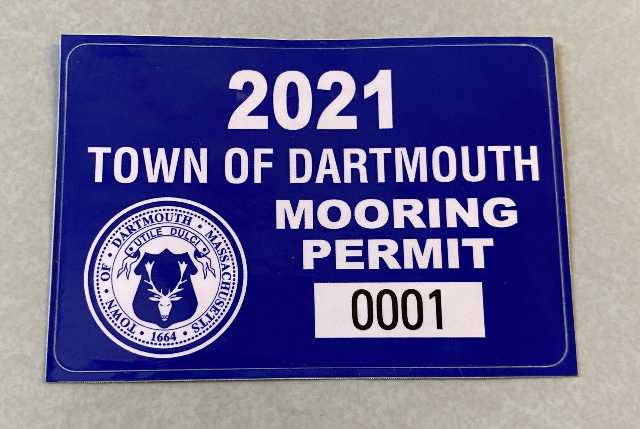 2021 Mooring Renewal Dartmouth Harbormaster